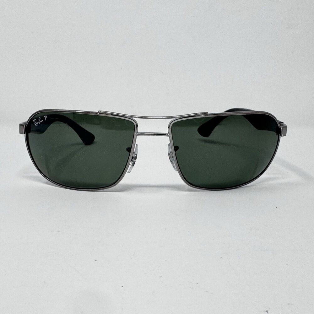 Ray-Ban RB3492 004/58 Gunmetal Polarized Sunglasses 62-16-130